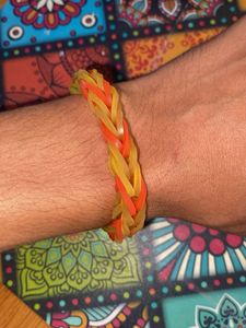 Handmade Loom Bracelet with Bead