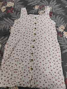 Floral Button-Down Dress -Used Once -XL