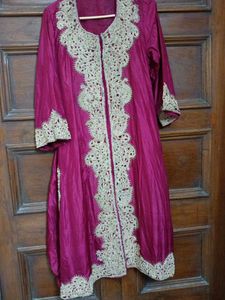 Elegant Embroidered Zardozi Handwork Kurta