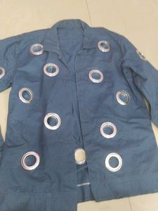 Eyelet Detail Denim Jacket