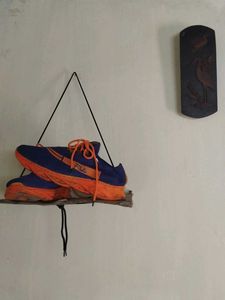 Fila Blue and Orange Sneakers
