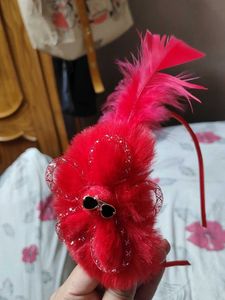 Fluffy Flower Headbands