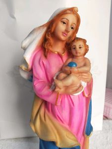 Mother Mary &amp; Baby Jesus Figurine