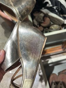 Golden Wedding Wear Sandals