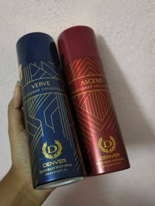 Set Of 2 Denver Deodorant Body Spray