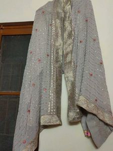 Classy Suit With Plazzo And Duppata