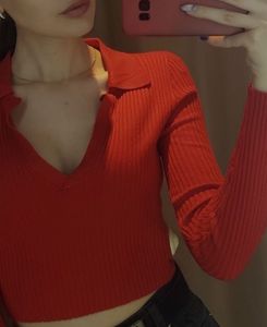 Authentic Zara Collar Top🌸