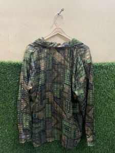 ELEGANT PRINTED POLYESTER SHIRT FOR WOMEN