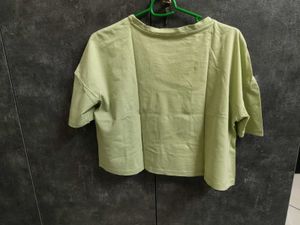 Crop Oversized Tshirt