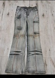 sc6527 Sabrin Fancy Bootcut Jeans size 28