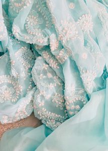 Lucknowi Saree