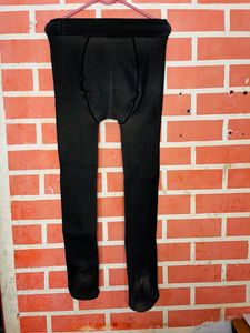 Black Fleece Lined Tights