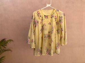 Floral Chiffon Top