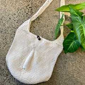 Crochet Hobo Bag - Boho Chic