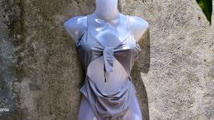 3.10.4 SEXY GREY CUTOUT BODYSUIT
