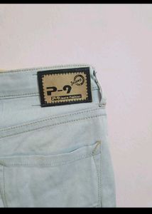 Light Wash High-Waisted Skinny Jeans