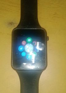 Black Smart Watch Sim Watc Plus 4 K Camera