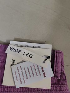 ginger by lifestyle purple wide leg jeans, fringe