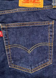 Levis Dark Blue Denim Jeans