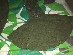 Olive Green Crop Top