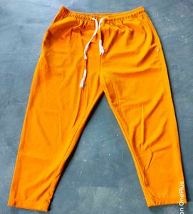 Orange Jogger Pants