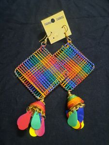 Multi Colour Earrings