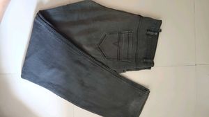 Gray Denim Jeans