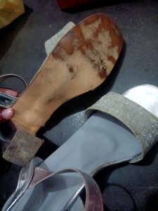 Silver Shimmer Heels