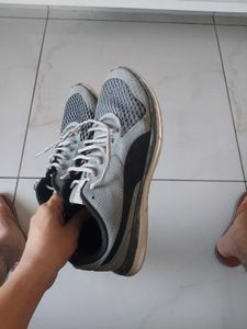 Puma Grey Casual Shoes