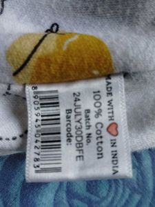 Cute Bee Print Baby Shorts Cloth Diaper