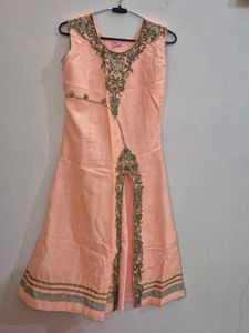 Stunning 2-in-1 Lehenga with Churidaar Suit Set