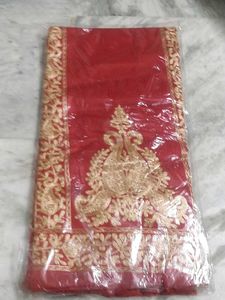 Embroidered Dress Material Without Shawl