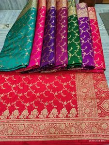 Banarasi Katan Woven Saree Light Weight