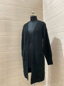 GAP Long Black Cardigan