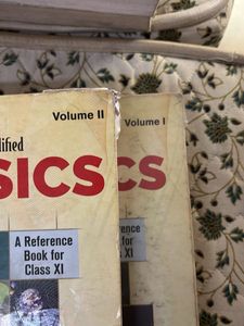 Class XI Physics Books Both Vol Sl Arora