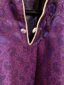 Levender Charming Men&#39;s  Brocade Silk Kurta