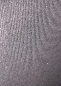 Ribbed Black Button-Down Dress | Minimal Chic