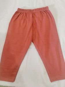 Coral Frock And Pant Set