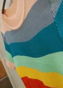 Super Trendy Rainbow Top