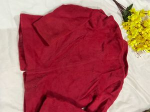 Red Woollen Jacket