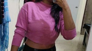 Pink Cropped Sweater