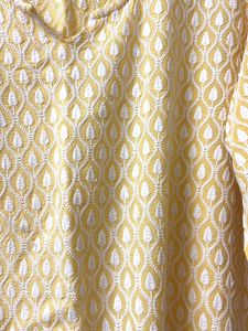 Yellow Cotton Kurta
