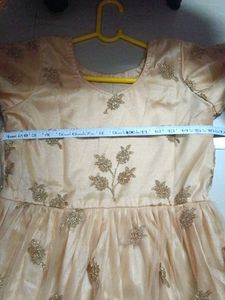 Ethinic Gown Golden