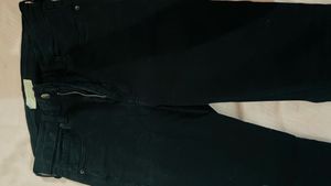 Black High Waist Skinny Fit Denim Jeans