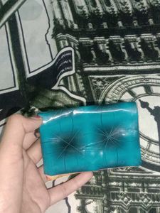 Stylish Blue Wallet