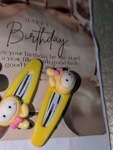 Cute cream colour Clip 💌
