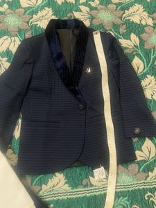 Partywear 3 Piece Suit Set For 2-4 Yrs Old Boy