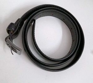 Black Leather Belt