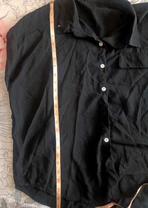 Collar Botton Down Half Sleeves Tops