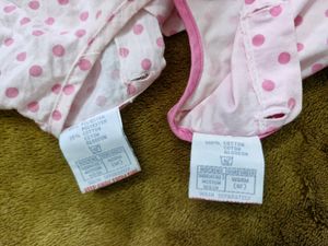Set Of 2 Baby Dresses 12m